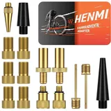 luxuskollektion Fahrradventil Adapter Set mit Sortierbox 10