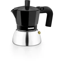 Monix Induction Inox 3 Tassen Schwarz