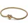 Pandora Funkelndes Unendlichkeits-Herz Armband Goldfarben 563758C01 Größe 17 cm