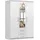 fabryka mebli idźczak Drehtürenschrank Szantal 3D 150 x 210 x 64 cm Weiß