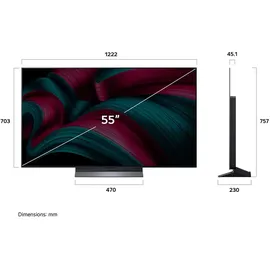 LG OLED evo AI OLED55C51LA 55" 4K Smart TV