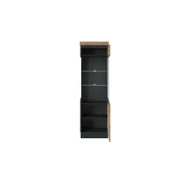 möbel jack Vitrine Corte 60 x 40 x 201 cm Braun
