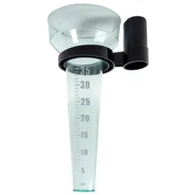 Intirilife Regenmesser Transparent 35 mm/m2