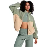 Roxy Boundless Spirit Fleece Mit Durchgehendem Reißverschluss - Oil Green - XL