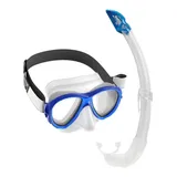 Cressi Taucherbrille Samoa + Mexico Combo transparent/blue