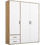 Rauch BLUE Kleiderschrank Voyager 140 x 194 cm Dekor Alpinweiß