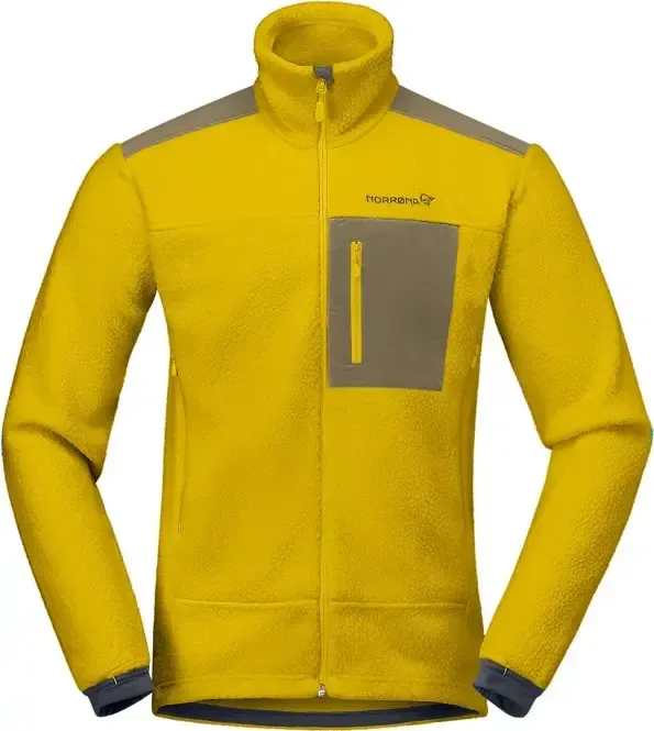 NORRONA TROLLVEGGEN WARM3 Zip Fleece 2026 golden palm - XL