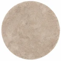 OTTO home Desner Hochflorteppich Ø 140 cm beige
