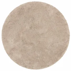 OTTO home Desner Hochflorteppich Ø 140 cm beige