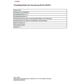 Bosch HSG936AB1
