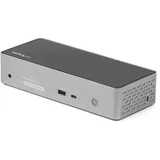 Startech StarTech.com USB-C Dock 4K 60Hz Quad Monitor DisplayPort - USB Hub Grau