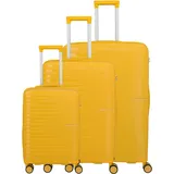 Travelite Pacific Koffer-Set 3-tlg. gelb