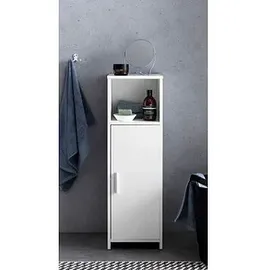 Wohnling Badschrank WL5.753 weiß 30,0 x 30,0 x 96,0 cm