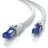 Primewire Patchkabel CAT 8 Gigabit Ethernet LAN Kabel, 40 Gbit/s S/FTP PIMF, Netzwerkkabel mit Baumwollmantel - 10m