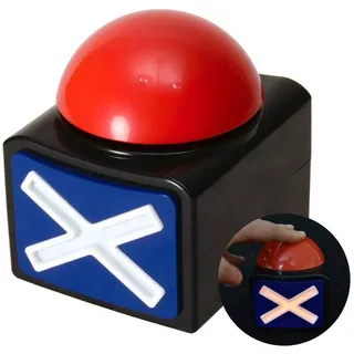 Out of the Blue Buzzer mit LED - Sound ca. 11,5 x 11 cm,