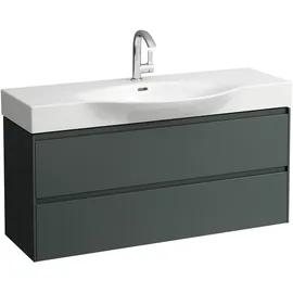 Laufen Waschtischunterschrank 2 Schubladen 118,2 x 51,5 cm Grau Matt