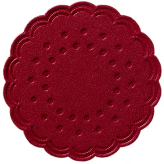 DUNI GMBH Duni Untersetzer 8lagig Tissue Uni bordeaux, ø 7,5 cm, 250 Stück