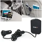 Technaxx Family Car Charger TE14 4x USB 12,0 - 24,0 V Schwarz