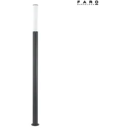 Faro LED Straßenlaterne TRAM 43W, 3000K, IP55, 250cm, dunkelgrau FAR-75532