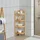 [en.casa] Lestijärvi Eckregal 80 x 23 x 23 cm Beige