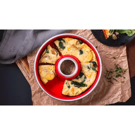 OMNIA Silikonbackform 2.0 für Campingbackofen (Türkis)