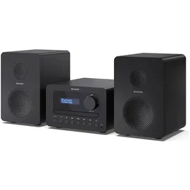 Sharp XL-B514(BK) TOKYO FM Hi-Fi Micro System, Schwarz