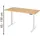 M-Wave Schreibtisch adlatus 100 Buche / Lichtgrau