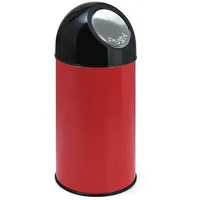 ReinigungsBerater Mülleimer Bulletbin 40 Liter - Steel Plastic -