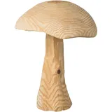Creativ deco Dekoobjekt Pilz 38 cm beige