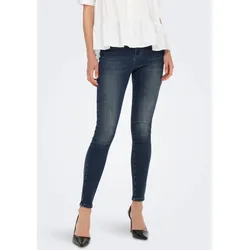 High-waist-Jeans »ONLMILA HW SK ANK DNM BJ407«, Gr. 29 - Länge 32, Blue Black Denim, , 77227125-29 Länge 32