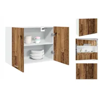 VidaXL Hängeschrank Altholz-Optik 80x31x60 cm Holzwerkstoff