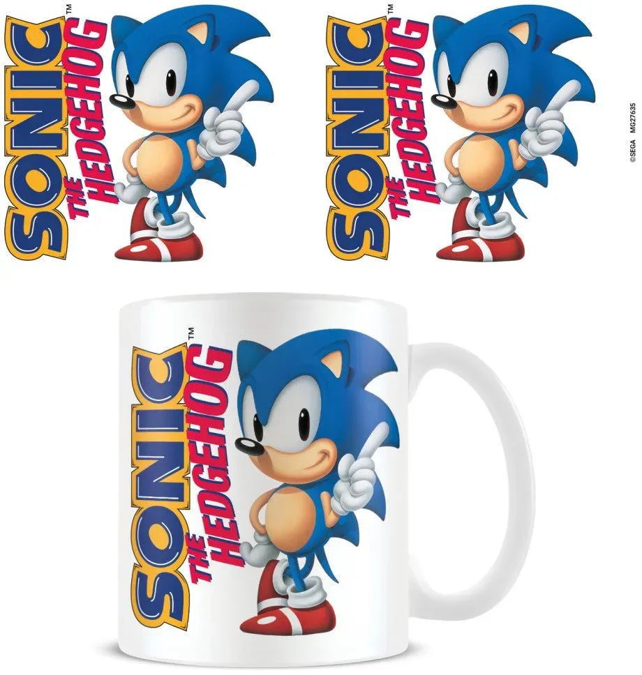 Tasse Sonic the Hedgehog C.G.I. - Keramik Tasse 315ml mit weißem Griff