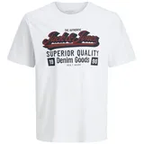 JACK & JONES JUNIOR Jjelogo Tee Ss Oneck 2 Col Aw25 Noos Jnr - 152