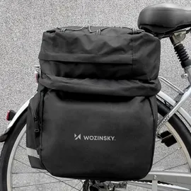 wozinsky Gepäckträgertasche 60 l schwarz