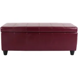 Mendler Sitzbank Kriens Rot 112 x 45 x 45 cm
