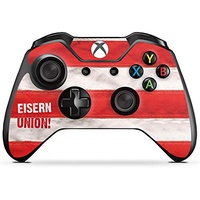 Skin kompatibel mit Microsoft Xbox One Controller Folie Sticker 1. FC Union Berlin Offizielles Lizenzprodukt Eisern
