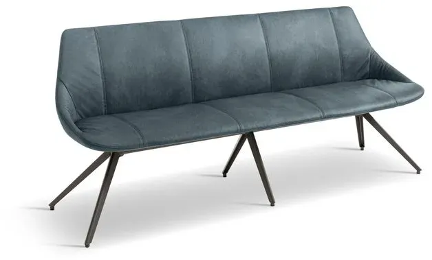bert plantagie Bank Maple Leder Blau Blue