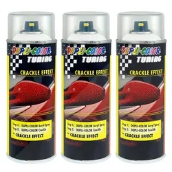 Dupli Color 3x 400ml Tuning Crackle Effekt weiss [Hersteller-Nr. 466441]