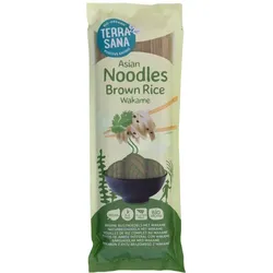 Terrasana Brown Rice & Wakame Noodles bio