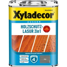 Xyladecor Holzschutz-Lasur 2 in 1 750 ml grau