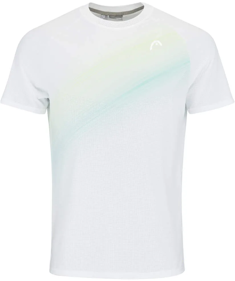 Head Tennis-Tshirt Performance (Moisture Transfer Microfiber Technologie) weiss/mint Herren