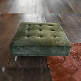 KAWOLA Hocker WIOLO velvet moosgrün