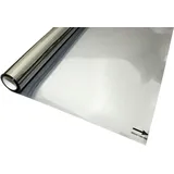 GARDINIA Statische UV-Folie, silber Größe 45 x 150 cm