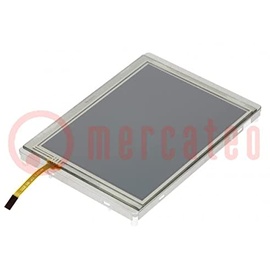 Display Elektronik LCD-Display Weiß 800 x 480 Pixel (B x H x T) x x