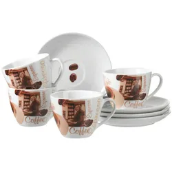 Mäser Cappuccinotasse, Keramik, Kaffee,Kaffee, 200 ml, Kaffee & Tee, Tassen, Cappuccinotassen