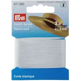 Prym Elastik-Kordel, weiß, Stärke: 1,5 mm., Länge: 3 m