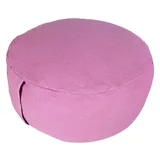 Casamia Yogakissen Meditationskissen Sitzkissen Lotus rund 31x16x31 cm Bezug waschbar : lila - orchidee