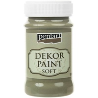 Kreidefarbe Dekor Paint oliv - olive 100ml - PENTART