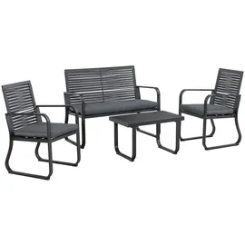 Trendline Bari Lounge-Set anthrazit