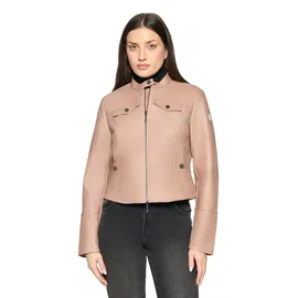 Amber & June Jacke in Leder-Optik, Rose, 36